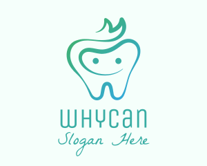 Dental - Smiling Dental Tooth logo design