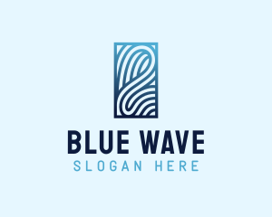 Tsunami Water Wave logo design