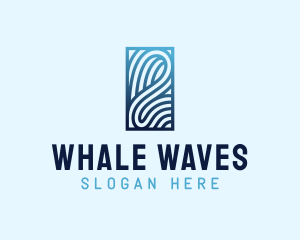 Tsunami Water Wave logo design