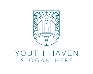 Chapel Hands Youth Group logo design