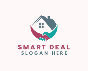 Deal - Realty Property Handshake logo design
