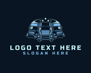 Logistics - Logistics Truck Delivery logo design