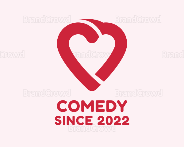 Red Heart Valentine Logo