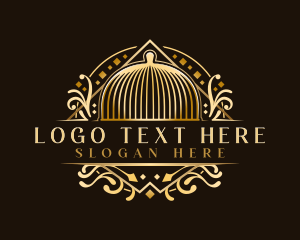 Cook - Luxury Cloche Kitchen logo design