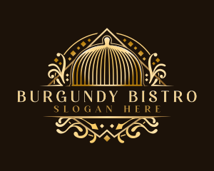 Luxury Cloche Kitchen logo design