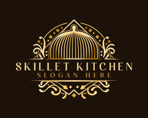 Luxury Cloche Kitchen logo design