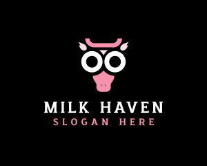 Dairy - Dairy Cow Livestock logo design