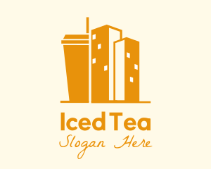 Coffee Cup Building logo design