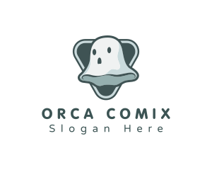 Soul - Cute Spooky Ghost logo design