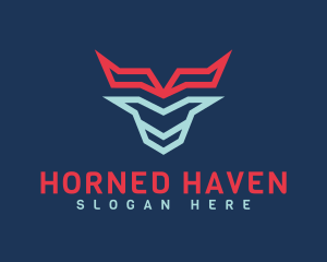 Bison Horns Deluxe logo design