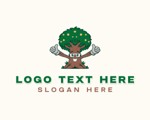 Tree Garden Planting logo design