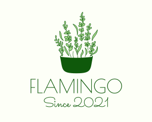 Herb Foliage Plant logo design