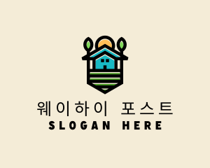 Plant Farm House  logo design