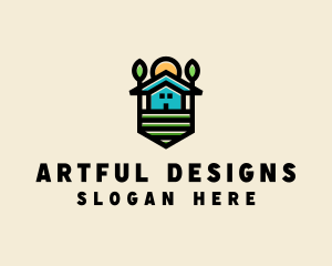 Plant Farm House  logo design