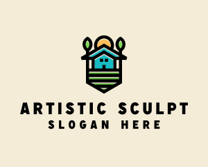 Plant Farm House  logo design