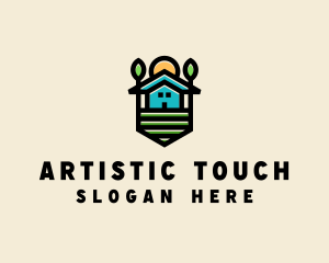 Plant Farm House  logo design