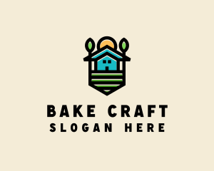 Plant Farm House  logo design