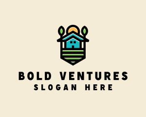 Plant Farm House  logo design