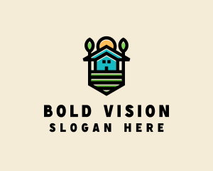 Plant Farm House  logo design