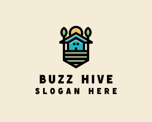 Plant Farm House  logo design