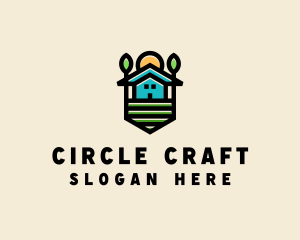 Plant Farm House  logo design