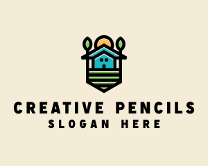 Plant Farm House  logo design