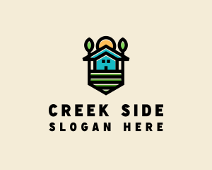 Plant Farm House  logo design