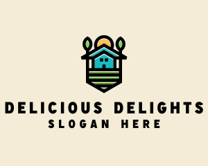 Plant Farm House  logo design