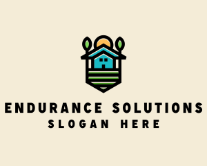 Plant Farm House  logo design