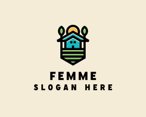 Plant Farm House  logo design