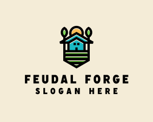 Plant Farm House  logo design