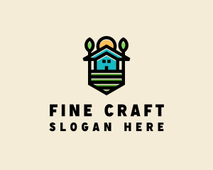 Plant Farm House  logo design