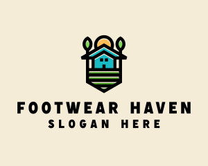 Plant Farm House  logo design