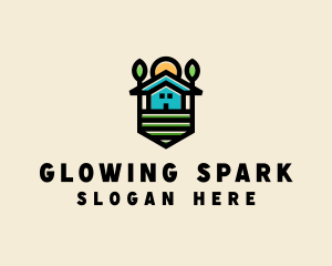 Plant Farm House  logo design