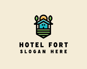 Plant Farm House  logo design