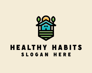 Plant Farm House  logo design