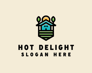 Plant Farm House  logo design