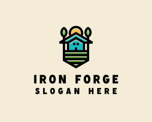 Plant Farm House  logo design