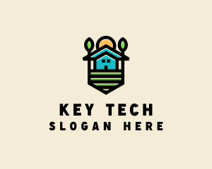 Plant Farm House  logo design