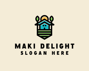 Plant Farm House  logo design