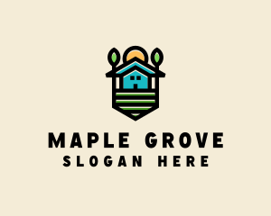 Plant Farm House  logo design