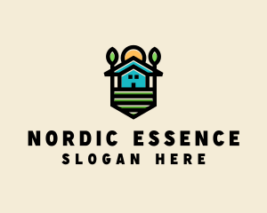 Plant Farm House  logo design