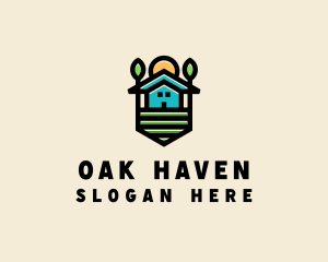 Plant Farm House  logo design