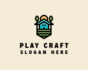 Plant Farm House  logo design