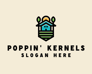 Plant Farm House  logo design