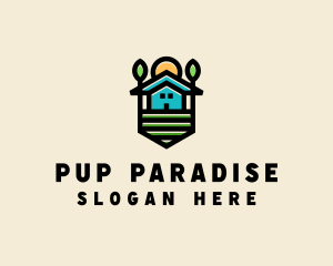 Plant Farm House  logo design