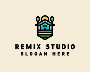 Plant Farm House  logo design