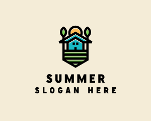 Plant Farm House  logo design