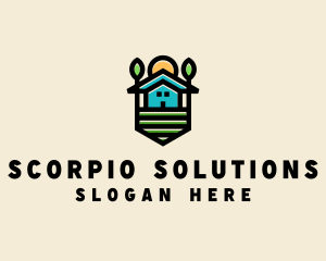 Plant Farm House  logo design