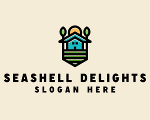 Plant Farm House  logo design